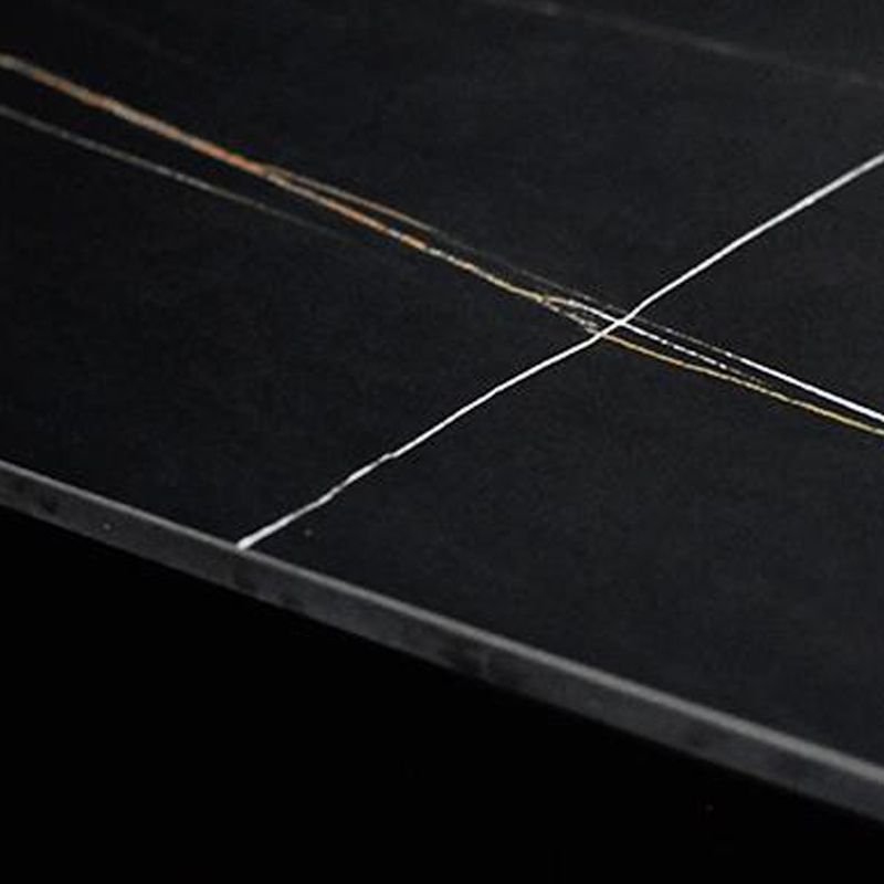 18.8" Tall Modern Ironcraft 4 Legs Black/white Slate Top Coffee Table Clearhalo 'Coffee & Accent Tables' 'Coffee Tables' 'coffee_tables' 'furn' 'furn_coffee_tables' 'Furniture' 'furniture_coffee_tables' 'Living Room Furniture' 1200x1200_86d22b28-0cd3-4876-b67a-ab7bb70012fa