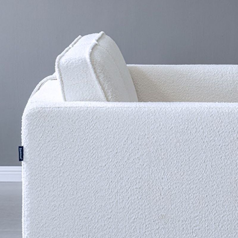 37" Wide Scandinavian Sofa Futon Foldable Upholstered Sleeper Sofa Clearhalo 'furn' 'furn_futons' 'Furniture' 'Futons & Daybeds' 'Futons' 'Living Room Furniture' 1200x1200_86d262b0-f8ce-4d3a-a79d-34516b465a7d