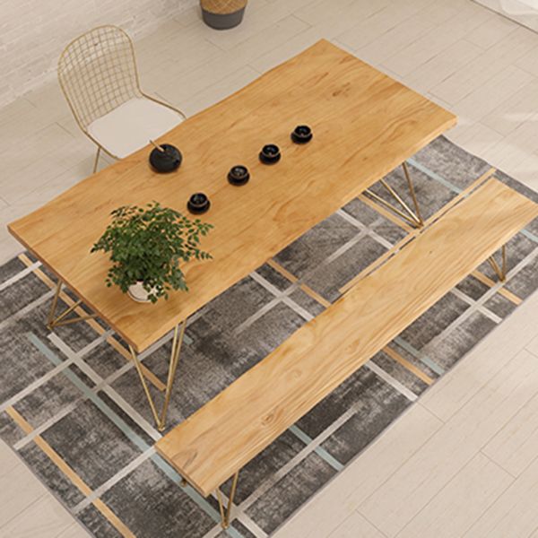 Traditional Luxury Dining Table Rectangle 4 Legs Home Furniture for Indoor Clearhalo ' dining_table' 'Dining Tables & Seating' 'Dining Tables' 'furn' 'furn_dining_table' 'Furniture' 'furniture_dining_table' 'Kitchen & Dining Furniture' 'kitchen&dining_furn' 'kitchen' 'kitchen_dining_table' 1200x1200_86d3a317-d35d-4b02-baea-3aa681718061