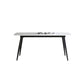 4 Legs Contemporary Dining Room Table Rectangle Dining Side Table