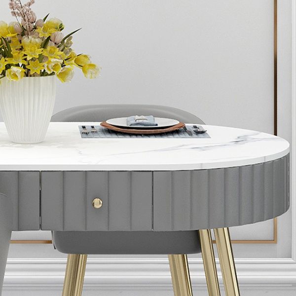 4/5 pièces OVAL BLANC STONE EN SIGNE SEAU POUR LA MAISON pour la maison