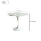 White Modern Round Stone Tabletop Dining Table with Tulip Base Clearhalo 'Dining Tables & Seating' 'Dining Tables' 'dining_table' 'furn' 'furn_dining_table' 'Furniture' 'Kitchen & Dining Furniture' 1200x1200_86d76501-2fbb-4eca-a9c7-036b14c12bcf