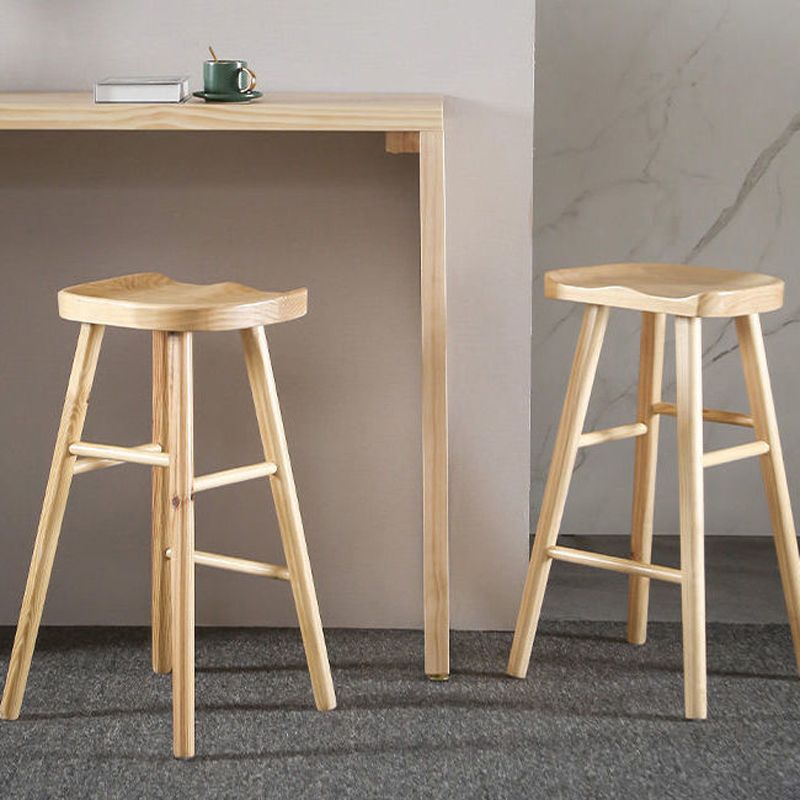 Modernes Bartisch-Set, 1/2/3-teilig, rechteckiger Bartisch mit hohen Holzhockern für die Küche
