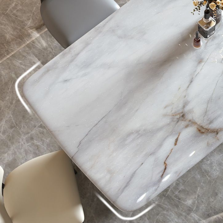 Pedestal Dining Room Table Rectangle Dinner Room Kitchen Table