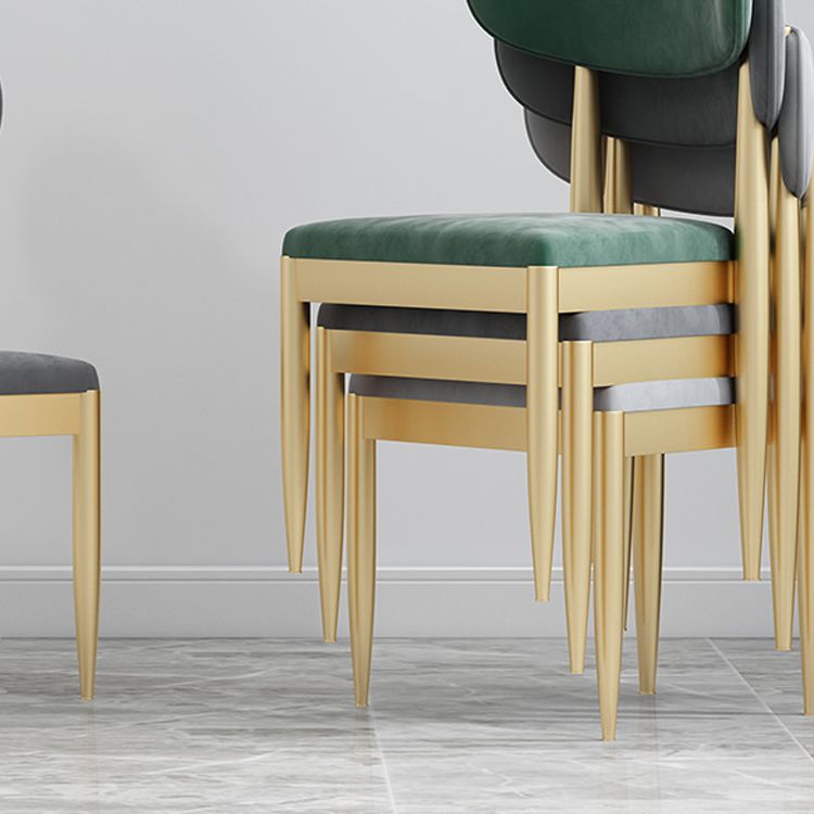 Upholstered Chair Scandinavian Style Open Back Dining Side Chair Clearhalo 'Dining Chairs' 'Dining Tables & Seating' 'dining_chair' 'furn' 'furn_dining_chair' 'Furniture' 'Kitchen & Dining Furniture' 1200x1200_86e28500-bb58-44fb-b648-b54a93069981