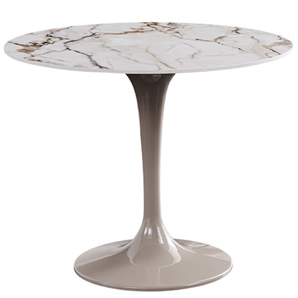 Modern 1/2/3 Pieces Dining Set Round Sintered Stone Dining Table Set Clearhalo 'Dining Room Sets' 'Dining Tables & Seating' 'dining_room_set' 'furn' 'furn_dining_room_set' 'Furniture' 'furniture_dining_room_set' 'Kitchen & Dining Furniture' 1200x1200_86e28911-5254-4b48-8f74-8cc12f7f9069