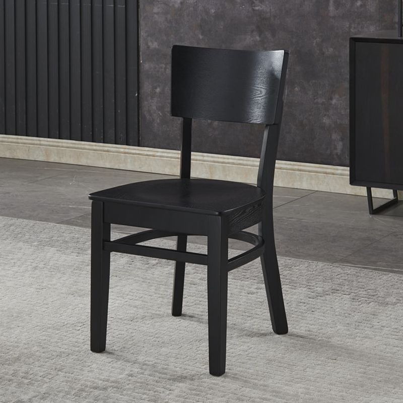 Industrial Style Dining Chair Solid Wood Open Back Armless chair Clearhalo 'Dining Chairs' 'Dining Tables & Seating' 'dining_chair' 'furn' 'furn_dining_chair' 'Furniture' 'Kitchen & Dining Furniture' 1200x1200_86e84061-1fc5-4d96-8b2b-6012f4203758