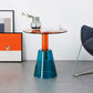 Contemporary Glass Pedestal Round Living Room Glass Top Side Table Clearhalo 'Coffee & Accent Tables' 'End & Side Tables' 'end_side_tables' 'furn' 'furn_end_side_tables' 'Furniture' 'Living Room Furniture' 1200x1200_86e97cd8-594f-4ec4-83b5-1c6e006642eb