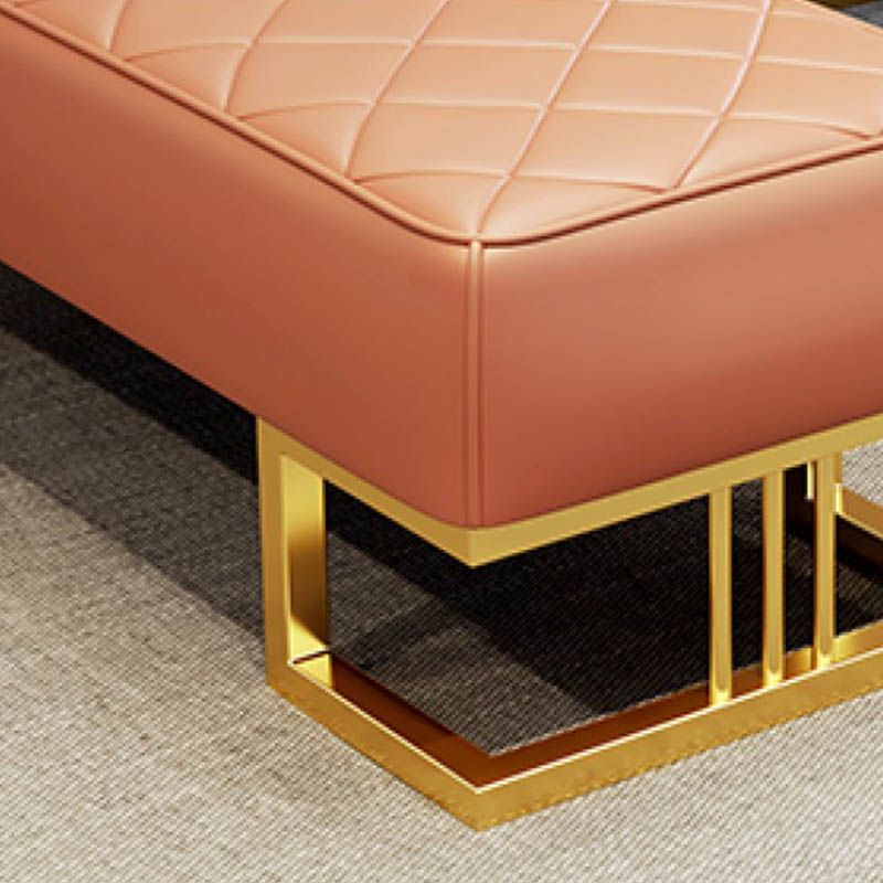 Banc de siège rembourré rectangulaire Entrée et banc de chambre, 18 "W