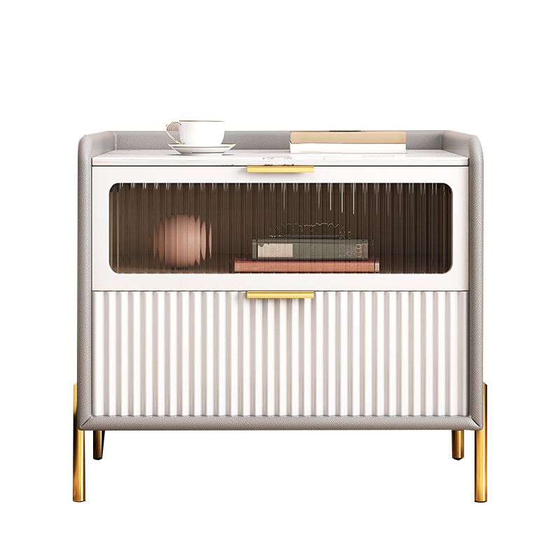 Slate Bedside Table Modern Minimalist Bed Nightstand with Legs Clearhalo 'Bedroom Furniture' 'furn' 'furn_night_stand' 'Furniture' 'night_stand' 'Nightstands' 1200x1200_86f1bf5a-7baa-4f94-9306-890374770baf