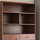Libreria in legno ingegnerizzato multi -scaffali standard moderno libreria, 9,5 "w x 71,3" h