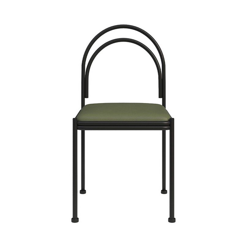 Contemporary Metal Dining Armless Chair Open Back Dining Side Chair for Kitchen Clearhalo ' kitchen&dining_furn' 'Dining Chairs' 'Dining Tables & Seating' 'dining_chair' 'furn' 'furn_dining_chair' 'Furniture' 'furniture_dining_chair' 'Kitchen & Dining Furniture' 'kitchen' 1200x1200_86f4f609-b0b6-4ede-adfa-1b4a1b5ed325