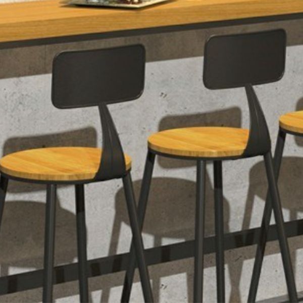 Modern 1/6/11 Pieces Bar Table Set Rectangle Pine Wood Counter Table with High Stools Clearhalo 'Bar Furniture' 'furn' 'furn_home_bar_bar_sets' 'Furniture' 'Home Bars & Bar Sets' 'home_bar_bar_sets' 'Kitchen & Dining Furniture' 1200x1200_86f5bcab-01a1-4234-b47e-e7d585d19363