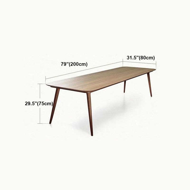 Rectangle Contemporary Dining Table Pine Wood Top Table with 4 Legs Clearhalo ' dining_table' 'Dining Tables & Seating' 'Dining Tables' 'furn' 'furn_dining_table' 'Furniture' 'furniture_dining_table' 'Kitchen & Dining Furniture' 'kitchen&dining_furn' 'kitchen' 'kitchen_dining_table' 1200x1200_86f7d9f4-d7d7-49f2-bef2-efdb71aa1930
