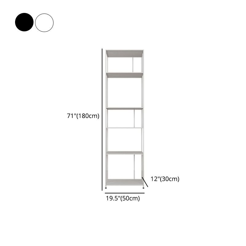 Modern Metal Etagere Bookshelf Vertical Iron Bookshelf for Living Room Clearhalo 'Bookcases' 'furn' 'furn_bookcases' 'Furniture' 'furniture_bookcases' 'Office Furniture' 1200x1200_86fb201b-0ca9-478a-9849-ea5cceb43809
