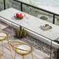Modern Bar Table Set 1/2/3 Pieces Stone Rectangle Bistro Set for Indoor Clearhalo 'Bar Furniture' 'furn' 'furn_home_bar_bar_sets' 'Furniture' 'Home Bars & Bar Sets' 'home_bar_bar_sets' 'Kitchen & Dining Furniture' 1200x1200_86fc668f-d7ea-4824-9fed-16969f9c11d9