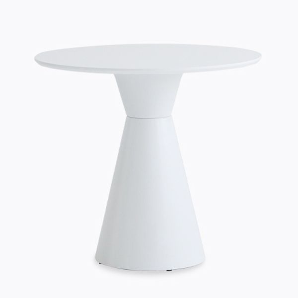Modern Tulip Base Dining Table Wood and Steel Round Dinette Table for Dining Room Clearhalo ' dining_table' 'Dining Tables & Seating' 'Dining Tables' 'furn' 'furn_dining_table' 'Furniture' 'furniture_dining_table' 'Kitchen & Dining Furniture' 'kitchen&dining_furn' 'kitchen' 'kitchen_dining_table' 1200x1200_8700c2e9-e289-476d-a12d-172768ec1b45