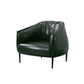 Faux Leather Chair32.6" L x 31.8" W x 29.9" H Arms Included Chair for Bedroom Clearhalo 'Accent Chairs' 'accent_chairs' 'Chairs & Seating' 'Furniture' 'furniture_accent_chairs' 'Living Room Furniture' 1200x1200_8702b27f-bb5b-4907-8d4c-84d5e7fe78fe