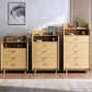Glam Vertical Solid Wood Storage Chest Bedroom Chest with Drawers Clearhalo 'Bedroom Furniture' 'Dressers & Chests' 'dressers_chests' 'furn' 'furn_dressers_chests' 'Furniture' 1200x1200_870878e3-26ce-424d-83a2-5c99b44e2a23