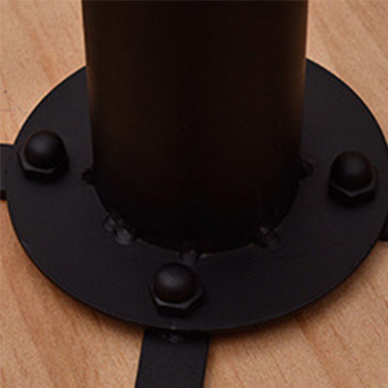 Tavolo moderno di pub a barra rotonda altezza tavolo da bar in legno massiccio per interno