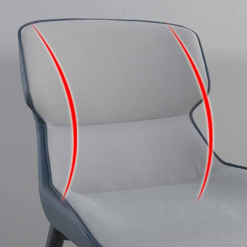 Industrial Metal Dining Room Chair Faux Leather Dining Armchair for Restaurant Use Clearhalo ' kitchen&dining_furn' 'Dining Chairs' 'Dining Tables & Seating' 'dining_chair' 'furn' 'furn_dining_chair' 'Furniture' 'furniture_dining_chair' 'Kitchen & Dining Furniture' 'kitchen' 1200x1200_87090ea2-868c-4e99-a7c3-1651283283b0