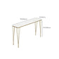 Rectangular Bar Height Table White Faux Marble Top Bistro Pub Table for Indoor Clearhalo 'Bar Furniture' 'Bar Tables' 'bar_tables' 'furn' 'furn_bar_tables' 'Furniture' 'Kitchen & Dining Furniture' 1200x1200_870afdc5-7fc0-4f3d-8fbf-1957aa5a8b79