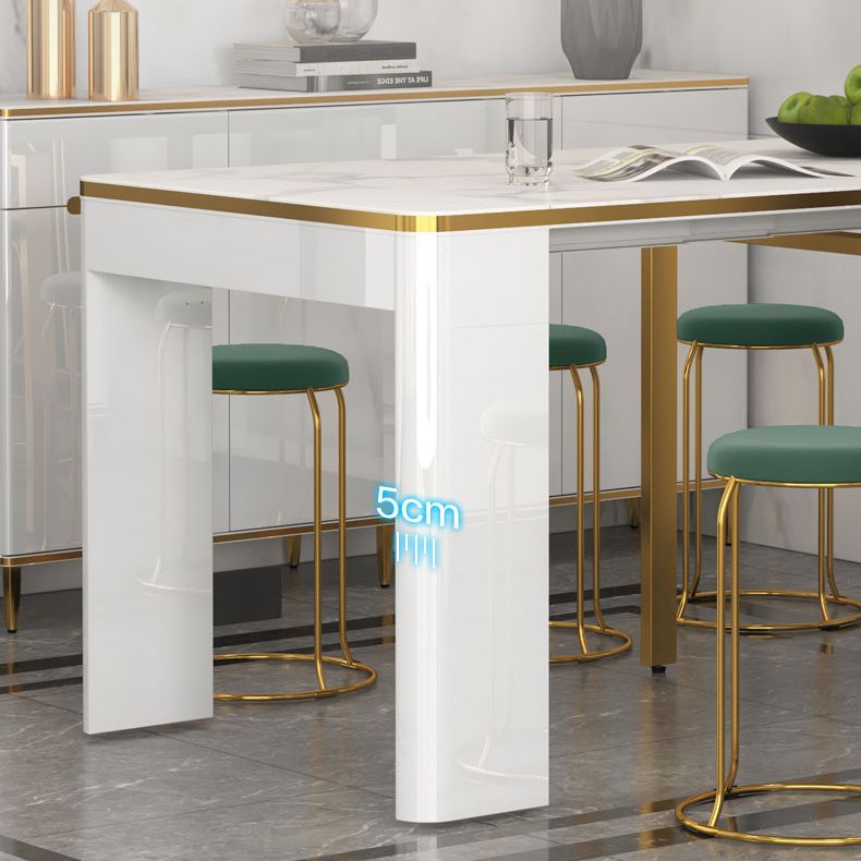 31.49''W Foldable Dining Table for Restaurant Medieval Modern Rectangle Table with 5 Legs Clearhalo ' dining_table' 'Dining Tables & Seating' 'Dining Tables' 'furn' 'furn_dining_table' 'Furniture' 'furniture_dining_table' 'Kitchen & Dining Furniture' 'kitchen&dining_furn' 'kitchen' 'kitchen_dining_table' 1200x1200_870d4404-bbfb-4e6d-8e3a-ee8a0700f348