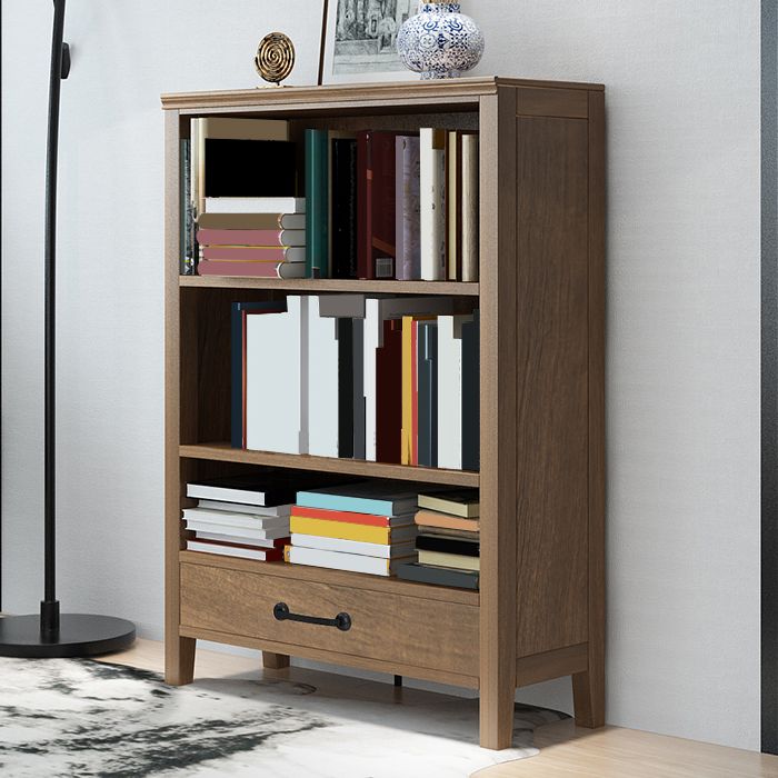 Contemporary Standard Bookcase Closed Back Wooden Bookshelf with Shelves Clearhalo 'Bookcases' 'furn' 'furn_bookcases' 'Furniture' 'Office Furniture' 1200x1200_870e5644-6540-4e76-8167-d619b36119b4