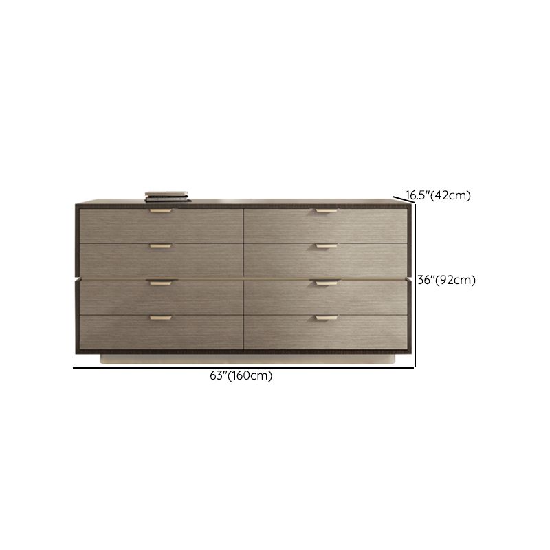 16.38-inch Width Storage Chest Modern Storage Chest Dresser with 3/8/5 Drawers Clearhalo 'Bedroom Furniture' 'Dressers & Chests' 'dressers_chests' 'furn' 'furn_dressers_chests' 'Furniture' 1200x1200_870f194b-e205-47c8-a9ad-cb041d6420e2