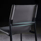 Designer Style Leather Coffee Shop Side Chair Solid Back Dining Chair Clearhalo ' kitchen&dining_furn' 'Dining Chairs' 'Dining Tables & Seating' 'dining_chair' 'furn' 'furn_dining_chair' 'Furniture' 'furniture_dining_chair' 'Kitchen & Dining Furniture' 'kitchen' 1200x1200_8711199d-cae4-4b9f-91d2-903d823ca9b9