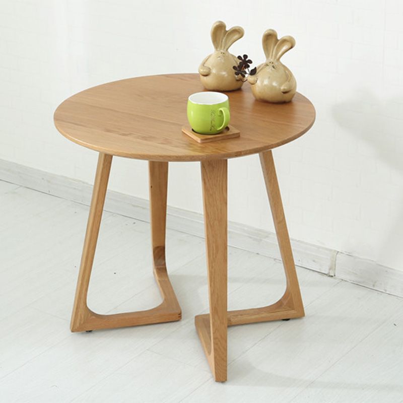 Living Room Solid Wood Abstract End Table Modern Round Top Sofa Side End Table Clearhalo 'Coffee & Accent Tables' 'End & Side Tables' 'end_side_table' 'end_side_tables' 'furn' 'furn_end_side_tables' 'Furniture' 'furniture_end_side_table' 'Living Room Furniture' 1200x1200_8715a18c-86e2-4634-bb43-34e07132a4d0