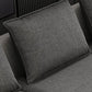 Scandinavian L-Shape Slipcovered Sofa and Chaise Pillow Back Cushions Sectional Clearhalo 'furn' 'furn_sectionals' 'Furniture' 'furniture_sectionals' 'Living Room Furniture' 'Sectionals' 1200x1200_8717a780-9d73-4667-991b-7ec48b693b29