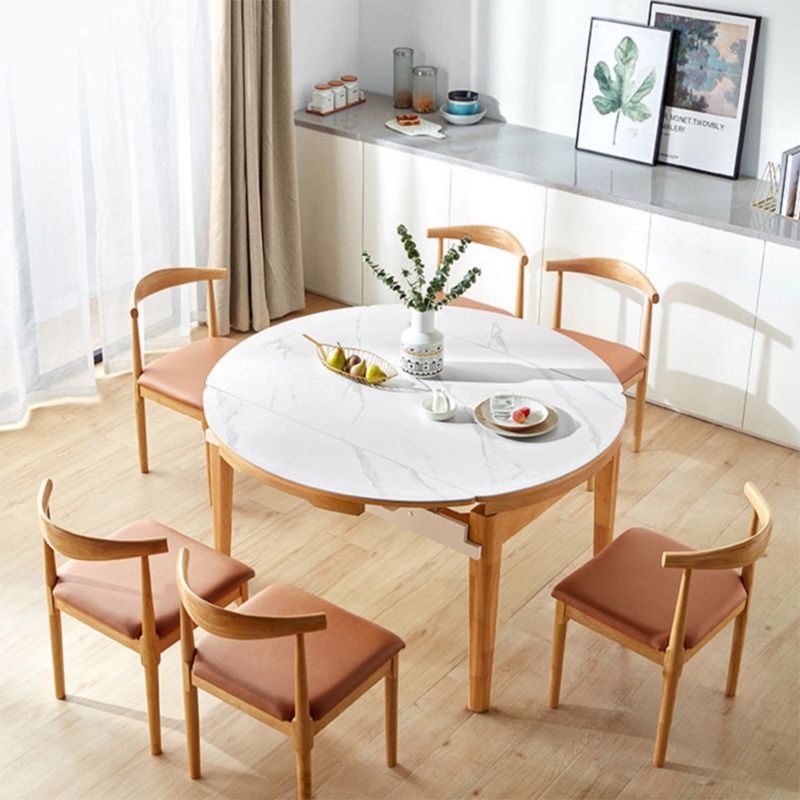 Hedendaagse rechthoekige en rond gemakkelijke vouwtafel met 4 voet