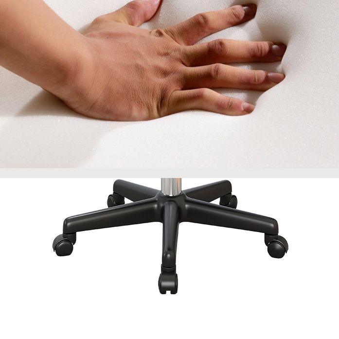 Modern Rotatable Liftable Counter Stool Steel Cafe Bar Stool with Leather Cushion Clearhalo 'Bar Furniture' 'Bar Stools' 'bar_stools' 'furn' 'furn_bar_stools' 'furniture_bar_stools' 'Kitchen & Dining Furniture' 'kitchen&dining_furn' 'kitchen' 'kitchen_furn' Furniture' 1200x1200_871b6d0c-7ba8-4fde-a573-336e84e5eee6