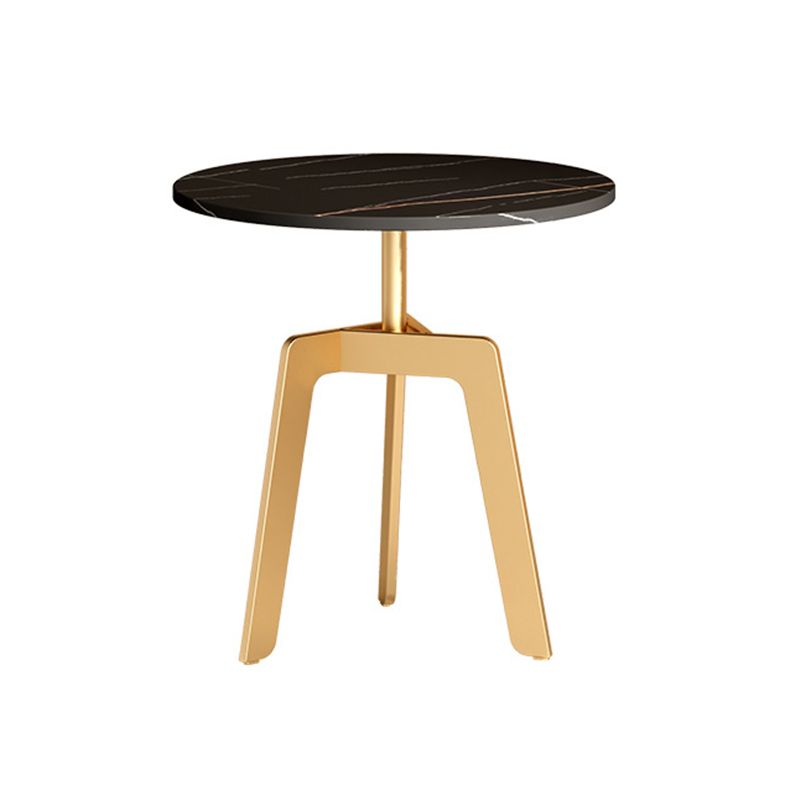 Glam 4 Legs Metal Coffee Table Draw included Oval Single Cocktail Table Clearhalo 'Coffee & Accent Tables' 'Coffee Tables' 'coffee_tables' 'furn' 'furn_coffee_tables' 'Furniture' 'Living Room Furniture' 1200x1200_871d06e6-98db-4fac-b997-c4a536a7d482