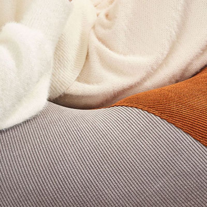 Corduroy Parsons Chair Convertible Stacking Chair for Living Room Clearhalo 'Accent Chairs' 'accent_chairs' 'Chairs & Seating' 'furn' 'furn_accent_chairs' 'Furniture' 'furniture_accent_chairs' 'Living Room Furniture' 1200x1200_871ed5a7-15a4-4f82-9ab1-cf08a08e72a6