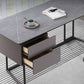 Modern Stone Top Office Desk Rectangle Task Desk with 2 Drawers for Home Clearhalo 'furn' 'furn_office_desk' 'Furniture' 'Office Desks' 'Office Furniture' 'office_desk' 1200x1200_871fefdb-ca10-40ba-9dfd-825d7176700a