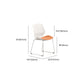 Contemporary No Arm Task Chair Orange Conference Chair for Office