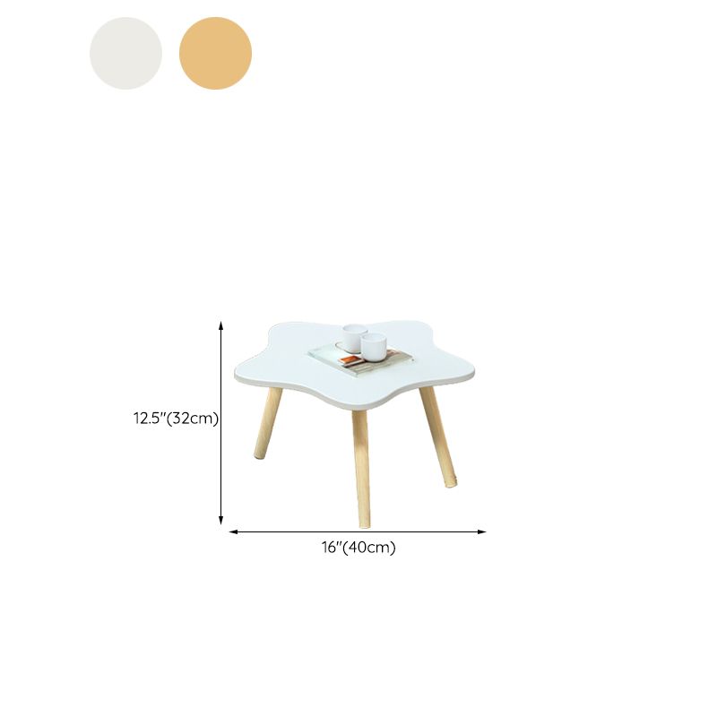 Modern Wood Side Table Bedroom No Distressing End Table with 4 Legs Clearhalo 'Coffee & Accent Tables' 'Coffee Tables' 'coffee_tables' 'furn' 'furn_coffee_tables' 'Furniture' 'Living Room Furniture' 1200x1200_8726ecef-5521-4400-b45c-44c3968d5c96