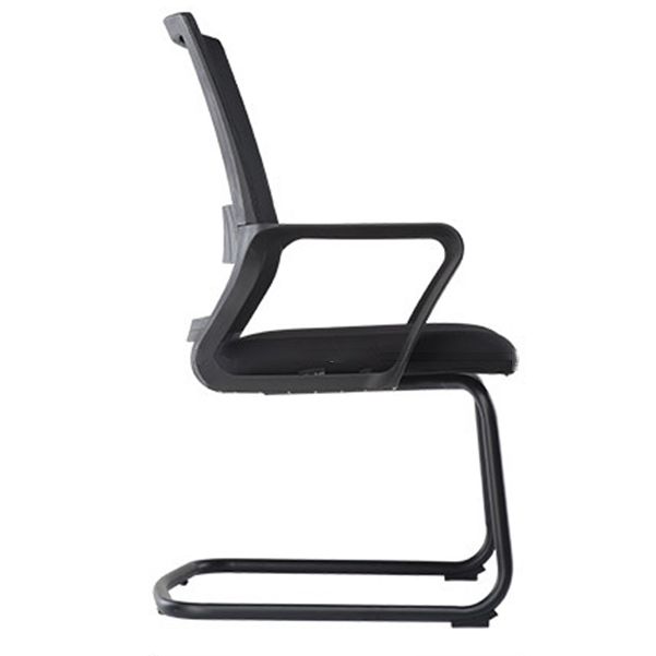Sillón con respaldo alto contemporáneo ergonómico sin ruedas silla de escritorio