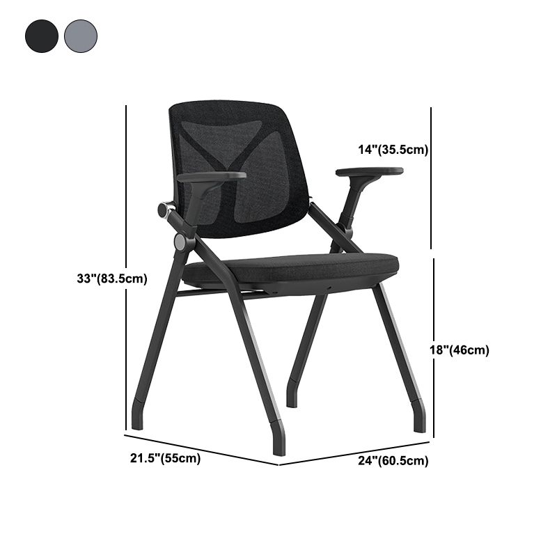 CorLiving Workspace Office Chair Sedia da conferenza con schienale basso in rete
