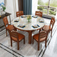 Modern Stone Round Dining Table Rubber Wood Legs for Dining Room Clearhalo 'Dining Tables & Seating' 'Dining Tables' 'dining_table' 'furn' 'furn_dining_table' 'Furniture' 'Kitchen & Dining Furniture' 1200x1200_8730b38a-0d50-4cd2-874f-ff96a7c49cd5