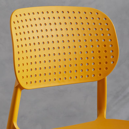 Contemporary Stackable Chair Plastic Open Back Kitchen Armless Chair Clearhalo 'Dining Chairs' 'Dining Tables & Seating' 'dining_chair' 'furn' 'furn_dining_chair' 'Furniture' 'furniture_dining_chair' 'Kitchen & Dining Furniture' 1200x1200_8732189c-2686-4a8a-9388-07d190ad6e48