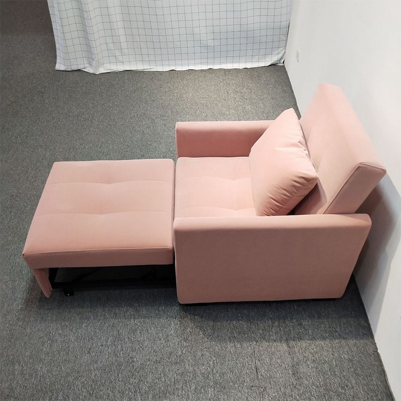 Recessed Arms Futon Sofa Bed Pillow Included Cushion Back Sleeper Sofa Clearhalo 'furn' 'furn_futons' 'Furniture' 'Futons & Daybeds' 'Futons' 'Living Room Furniture' 1200x1200_8732d490-b0e2-475e-a008-ac32b35f4135