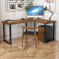 Solid Wood Pedestal Writing Desk Industrial L-Shape Office Desk Clearhalo 'furn' 'furn_office_desk' 'Furniture' 'Office Desks' 'Office Furniture' 'office_desk' 1200x1200_87338508-1630-48d0-9fbb-14fbbfa8d848