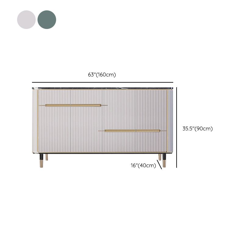 Stone Credenza moderno e contemporaneo server a buffet con armadi