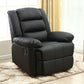 Moderno e contemporaneo home theater recliner rocker solido color interno