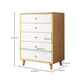 Contemporary Rectangle Storage Cabinet with Drawer Wooden Accent Cabinet