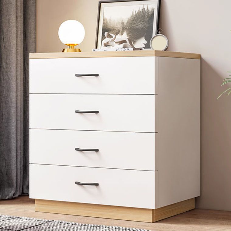 Cómoda vertical de almacenamiento para dormitorio, cómoda de lencería de madera moderna de 16" D con cajones