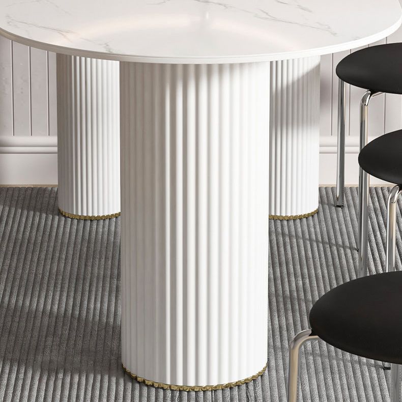 Metal Contemporary Free Form Dining Table Marble Top Table for Kitchen and Dining Room Clearhalo ' dining_table' 'Dining Tables & Seating' 'Dining Tables' 'furn' 'furn_dining_table' 'Furniture' 'furniture_dining_table' 'Kitchen & Dining Furniture' 'kitchen&dining_furn' 'kitchen' 'kitchen_dining_table' 1200x1200_87402adc-e87a-4e64-bd51-d967cc8a2a76